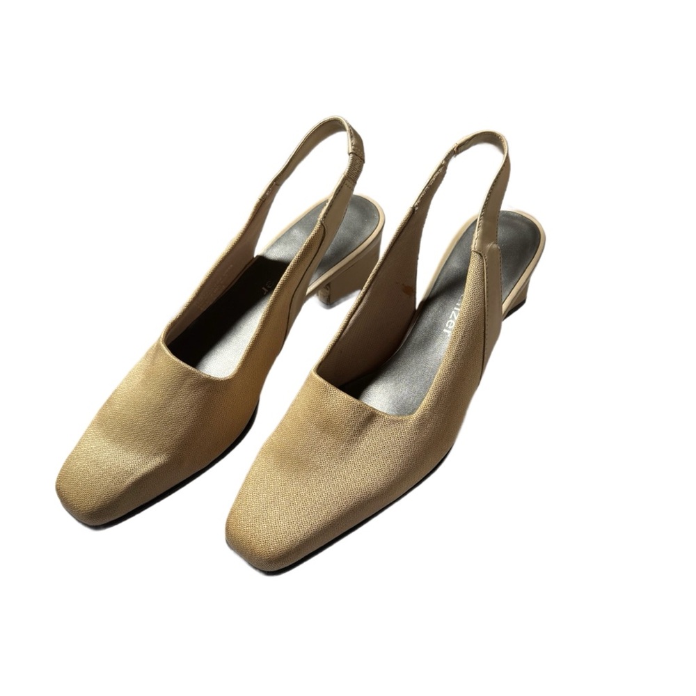 Classic Tan Slingback Women's Shoes